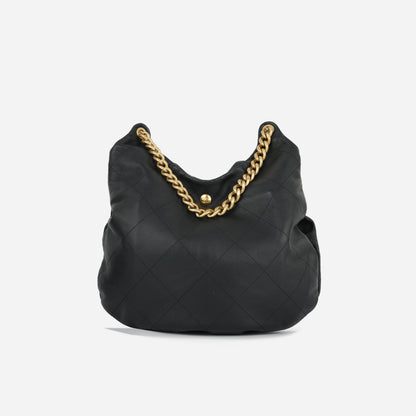 Chanel Lambskin Black Tote Bag Lambskin