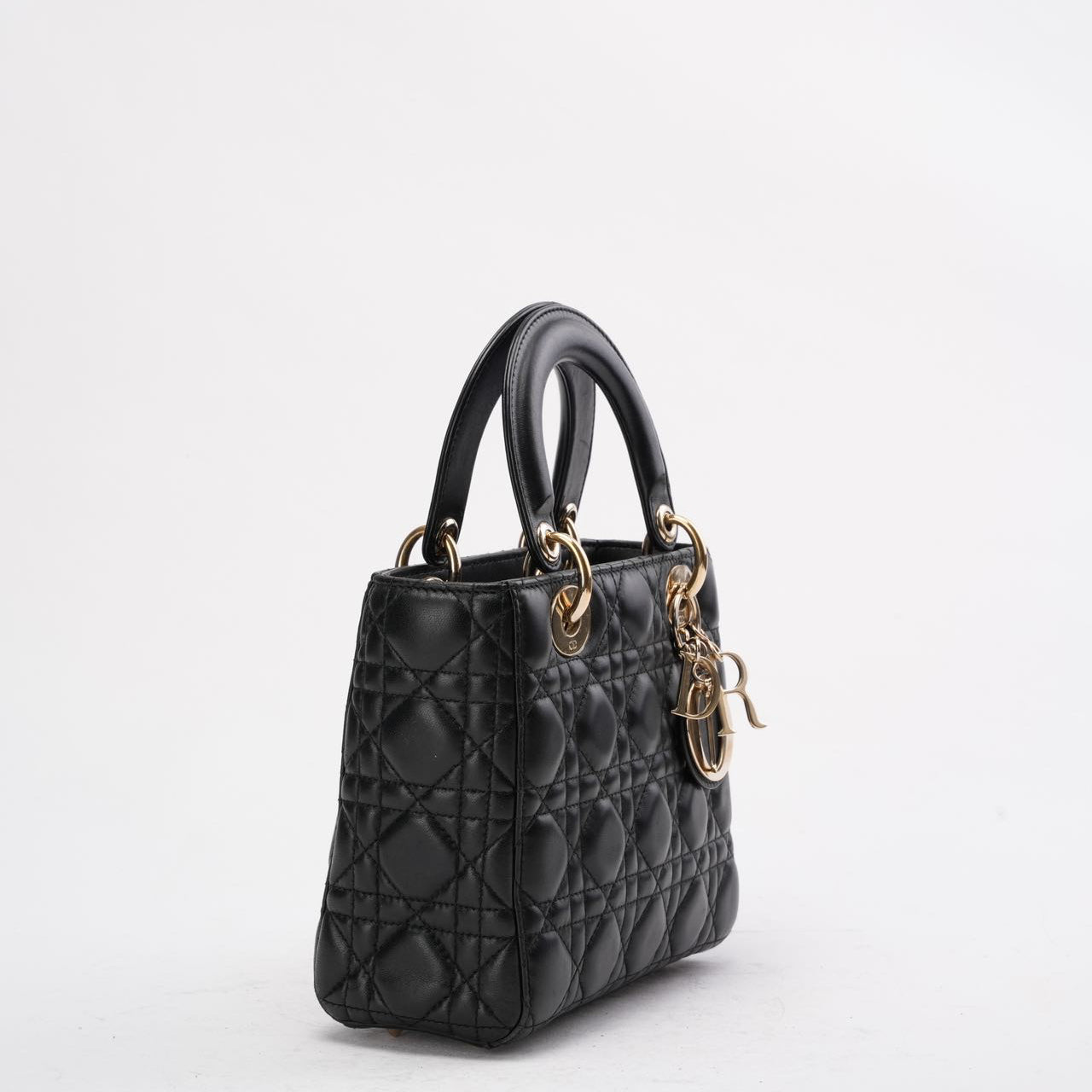 Dior Small Lady Dior My Abcdior Bag In Black 2017