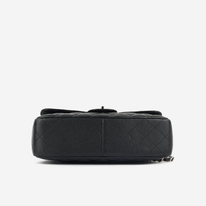 Chanel Classic Flap Caviar Black Shoulder Bag Style 4