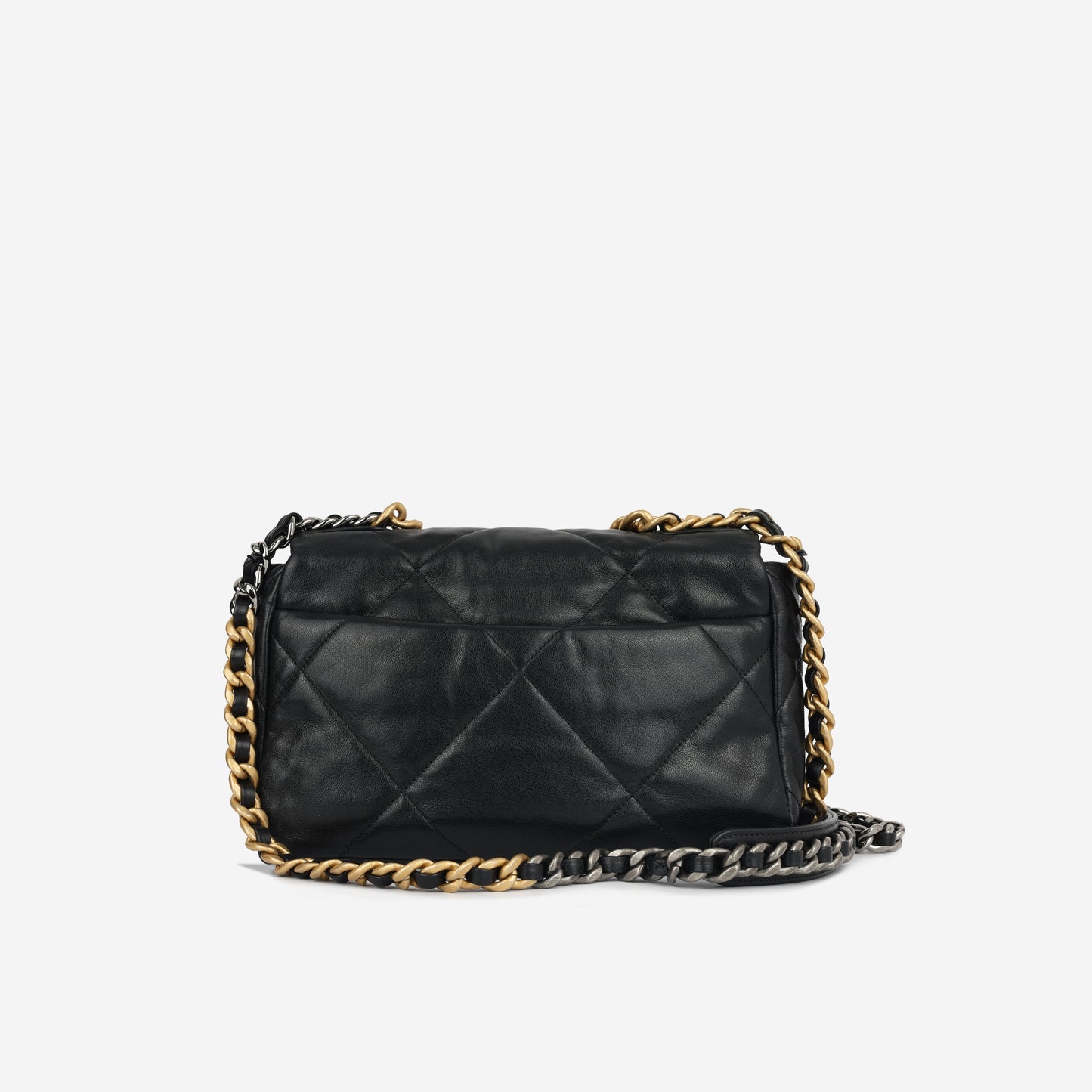 Chanel Chanel 19 Lambskin Black Shoulder Bag Style 7