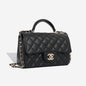 Chanel Classic Flap Lambskin Black Shoulder Bag Style 157