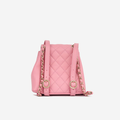 Chanel Luxury Lambskin Gold Backpack