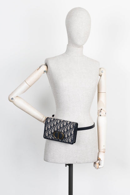 Christian Dior 2 In 1 30 Montaigne Pouch Oblique Jacquard