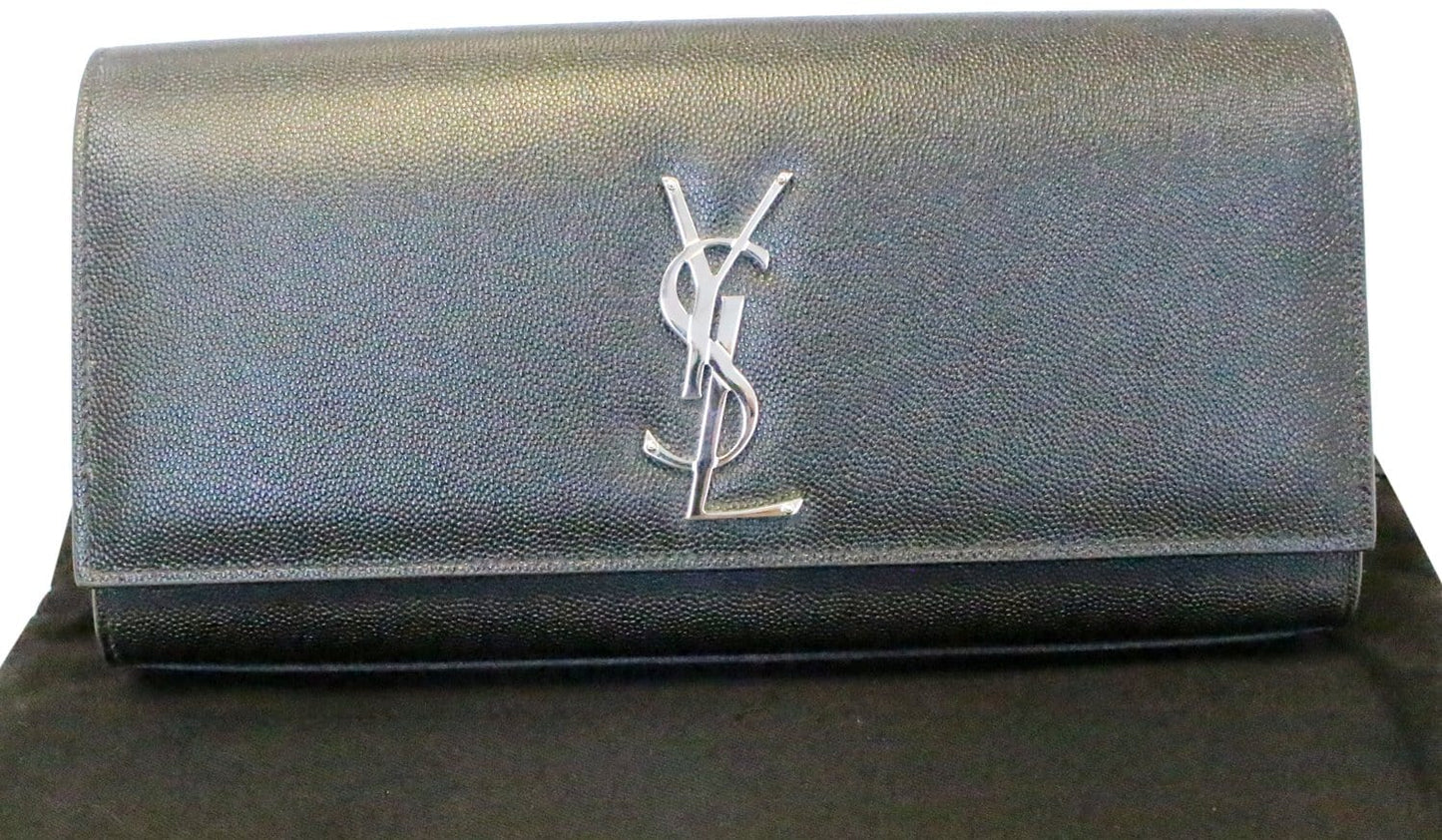 Saint Laurent Kate Leather Black Shoulder Bag Style 2