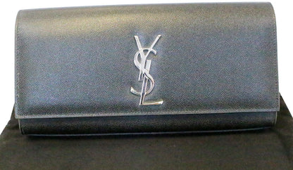 Saint Laurent Kate Leather Black Shoulder Bag Style 2