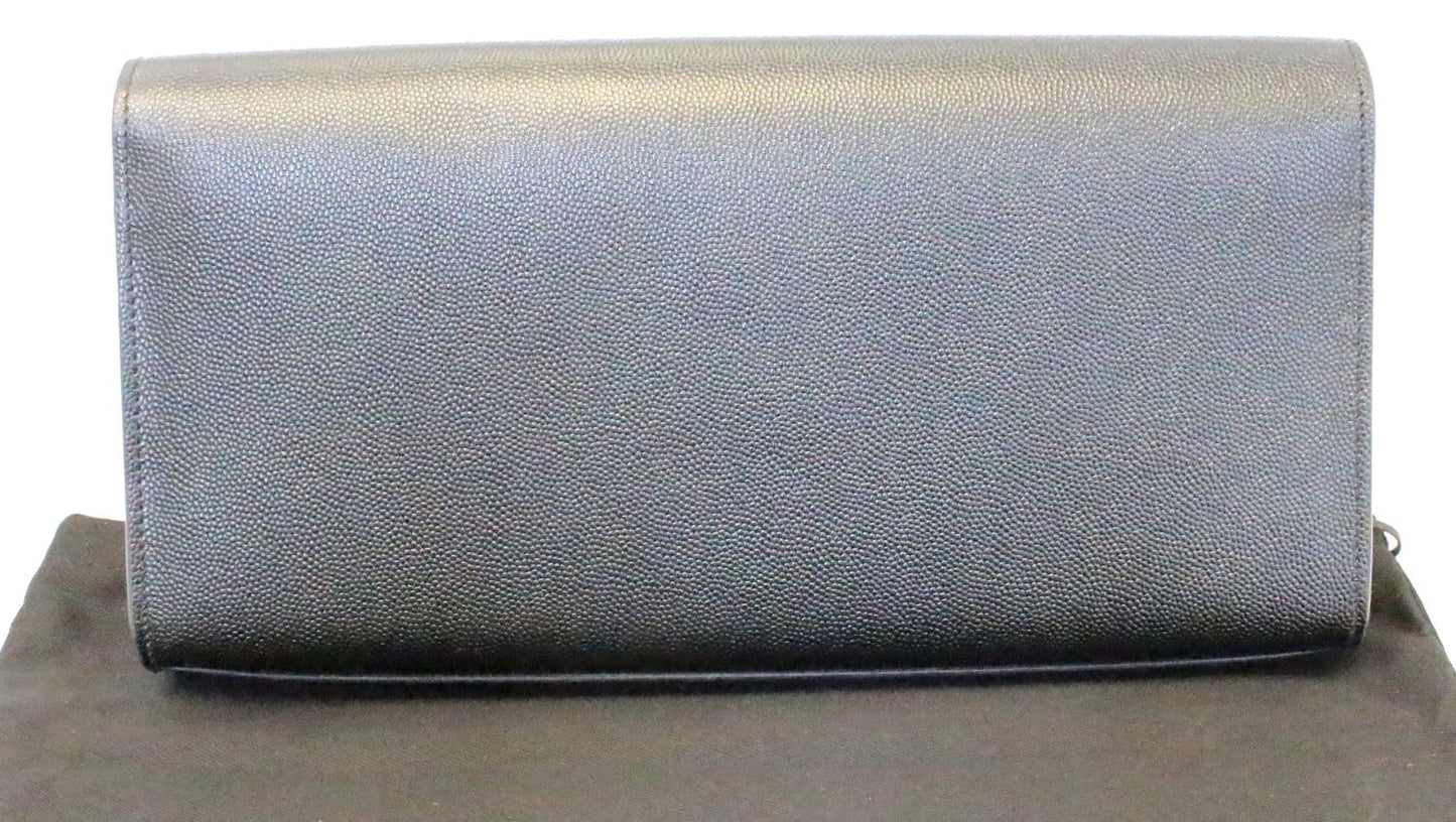 Saint Laurent Kate Leather Black Shoulder Bag Leather