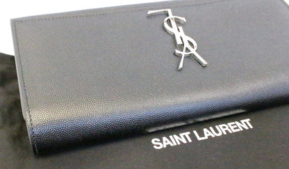 Saint Laurent Kate Leather Black Shoulder Bag Leather