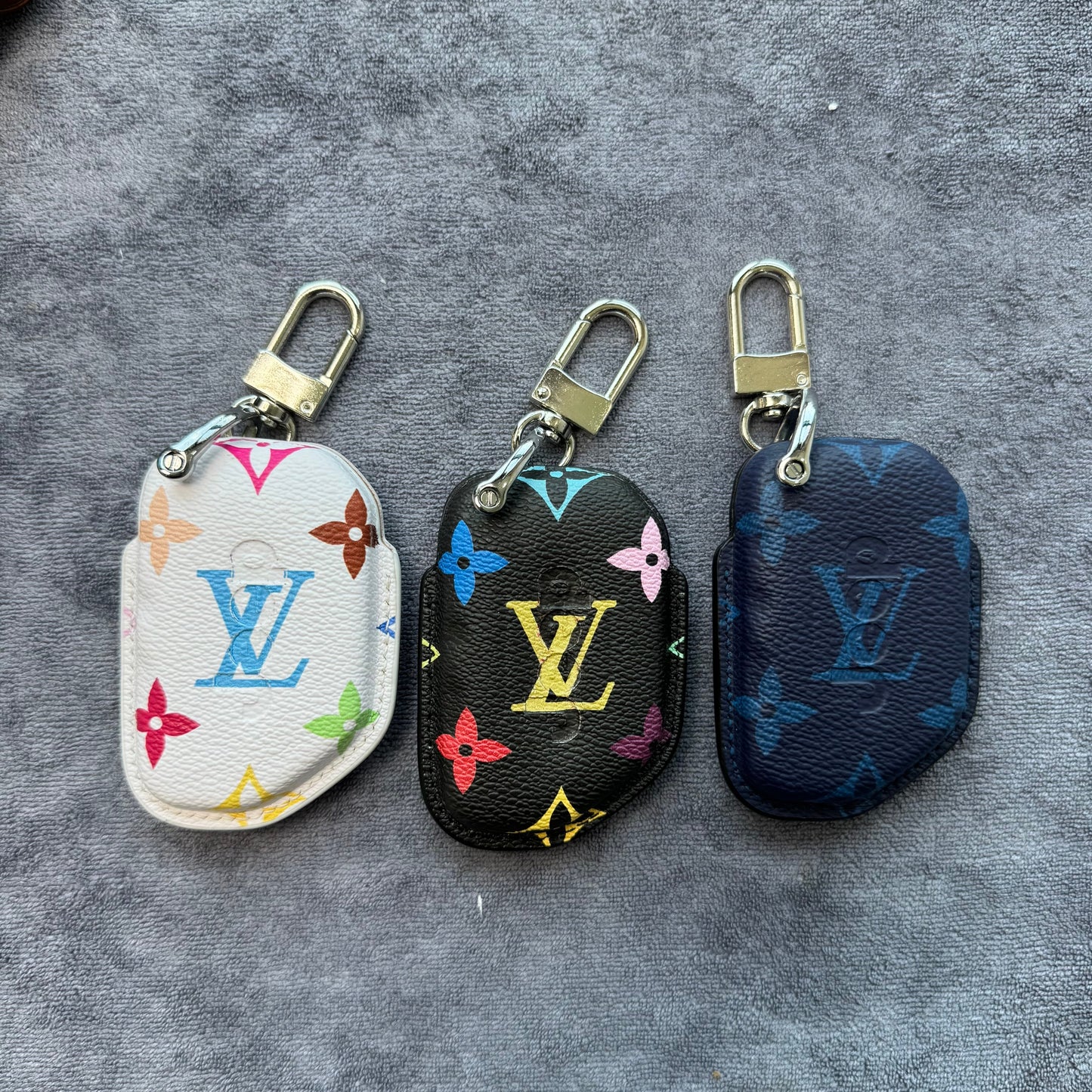 Premium LV Canvas Key Case for Jeep – Handmade from Authentic Upcycled Louis Vuitton