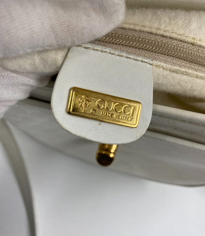 Vintage Gucci Canvas Crossbody Bag