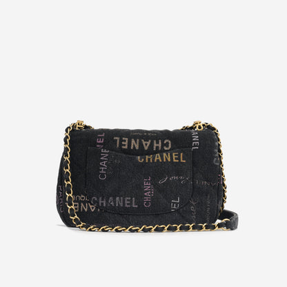 Chanel Classic Flap Quilted Black Shoulder Bag Style 3