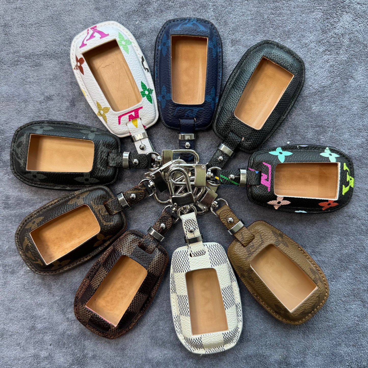 Premium LV Canvas Key Case for RAM – Handmade from Authentic Upcycled Louis Vuitton