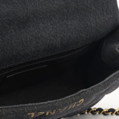 Chanel Classic Flap Quilted Black Shoulder Bag Style 3