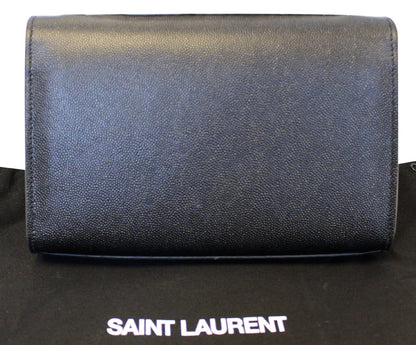 Saint Laurent Kate Leather Black Crossbody Style 7