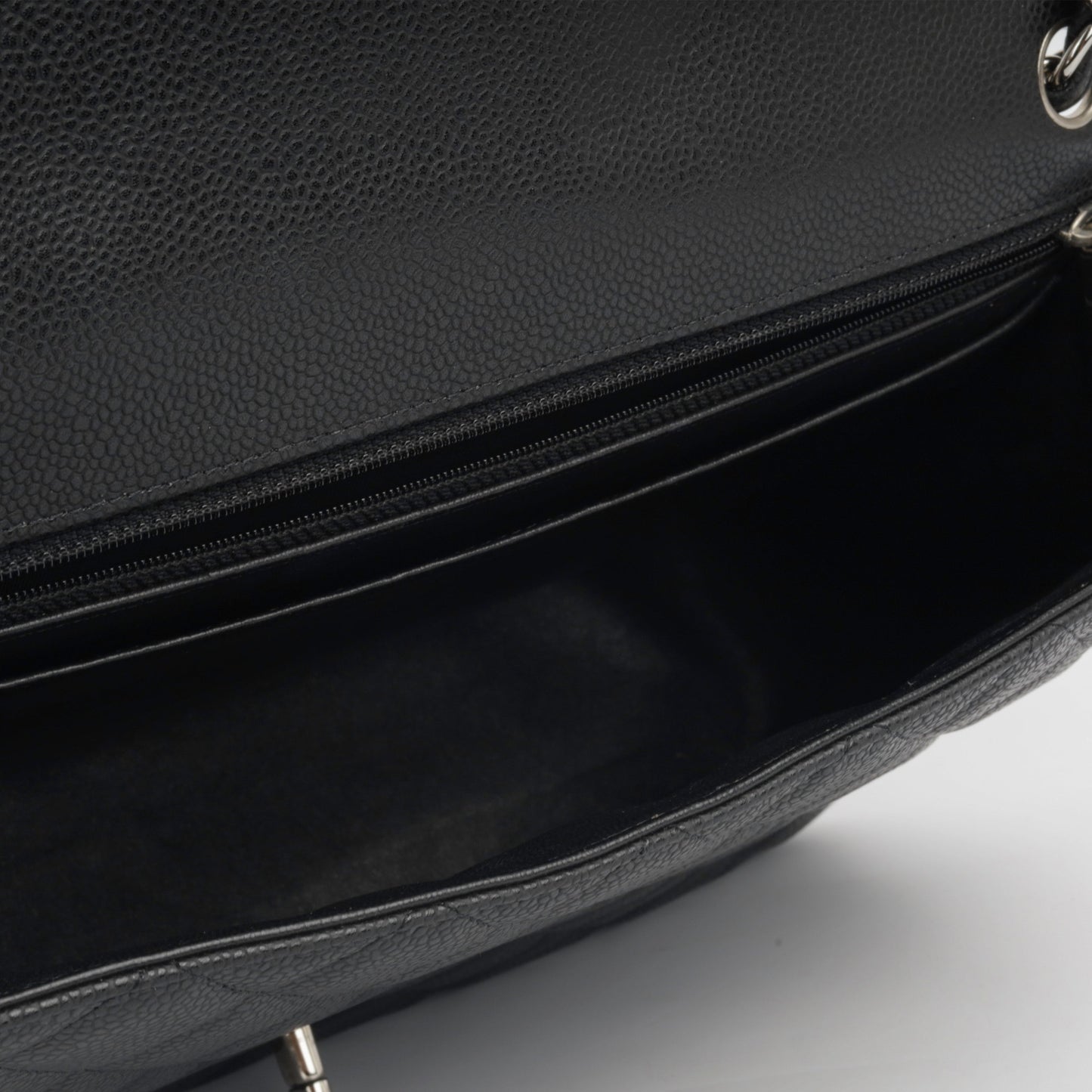 Chanel Classic Flap Lambskin Black Shoulder Bag Style 69