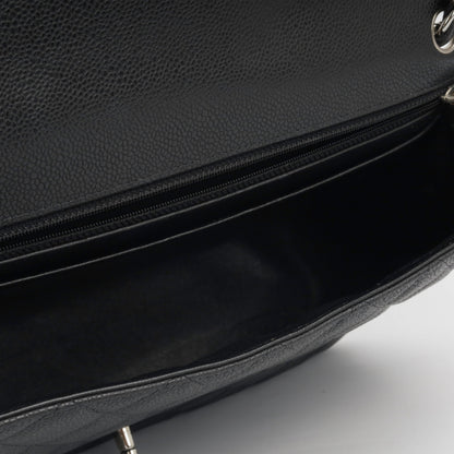 Chanel Classic Flap Lambskin Black Shoulder Bag Style 69