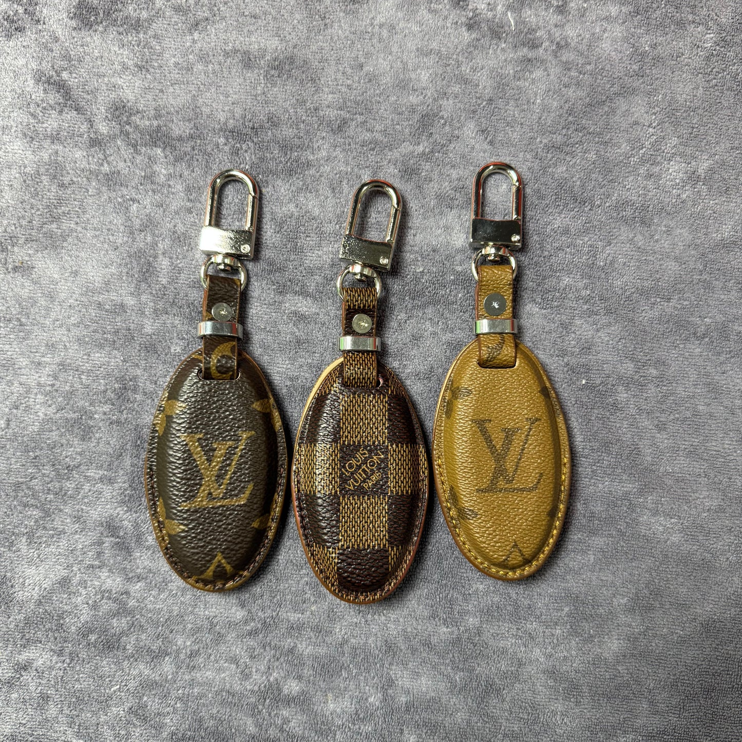 Premium LV Canvas Key Case for Nissan – Handmade from Authentic Upcycled Louis Vuitton