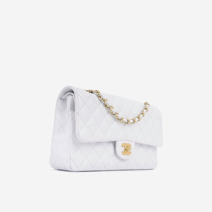 Chanel Classic Flap Caviar Gold Shoulder Bag Style 15