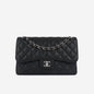 Chanel Classic Flap Lambskin Black Shoulder Bag Style 22