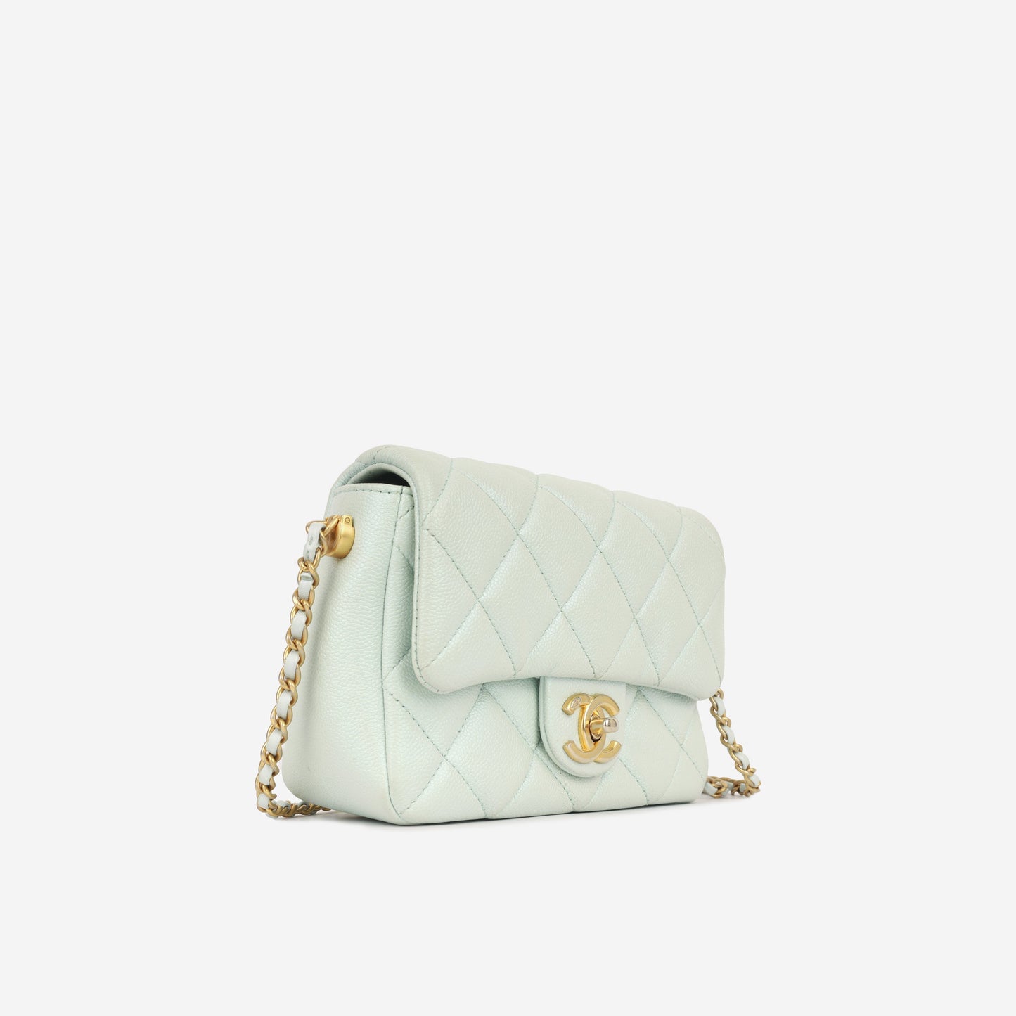 Chanel My Perfect Flap - Iridescent Mint