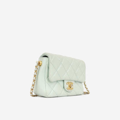 Chanel My Perfect Flap - Iridescent Mint