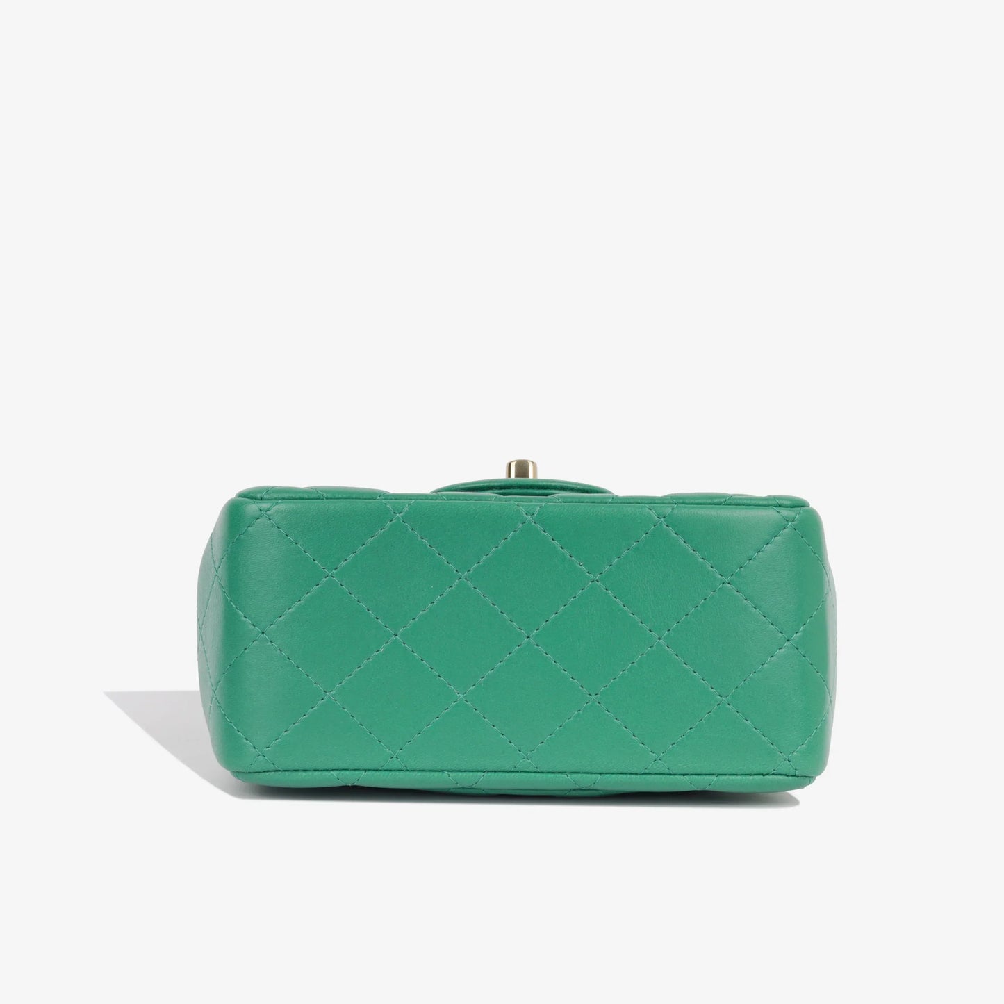 Chanel Classic Flap Lambskin Gold Shoulder Bag Style 86
