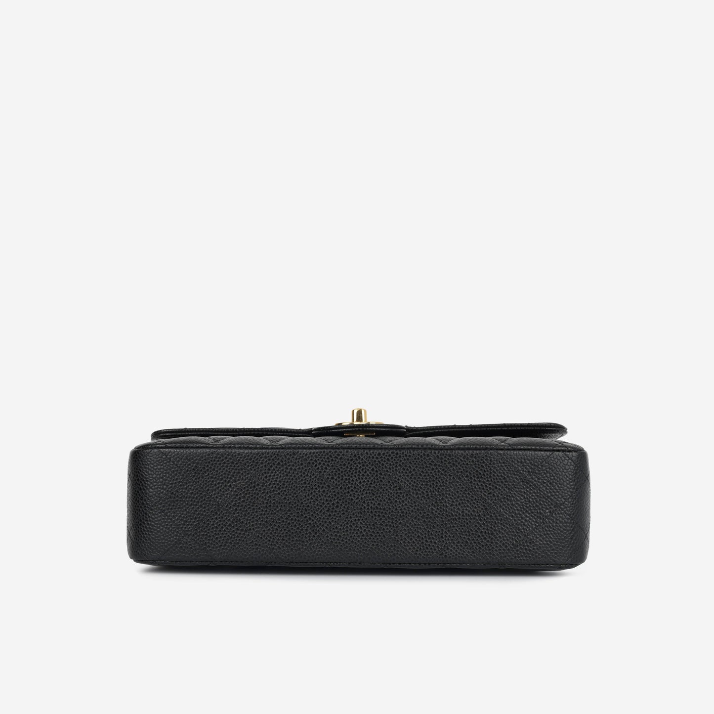 Chanel Classic Flap Lambskin Black Shoulder Bag Style 309