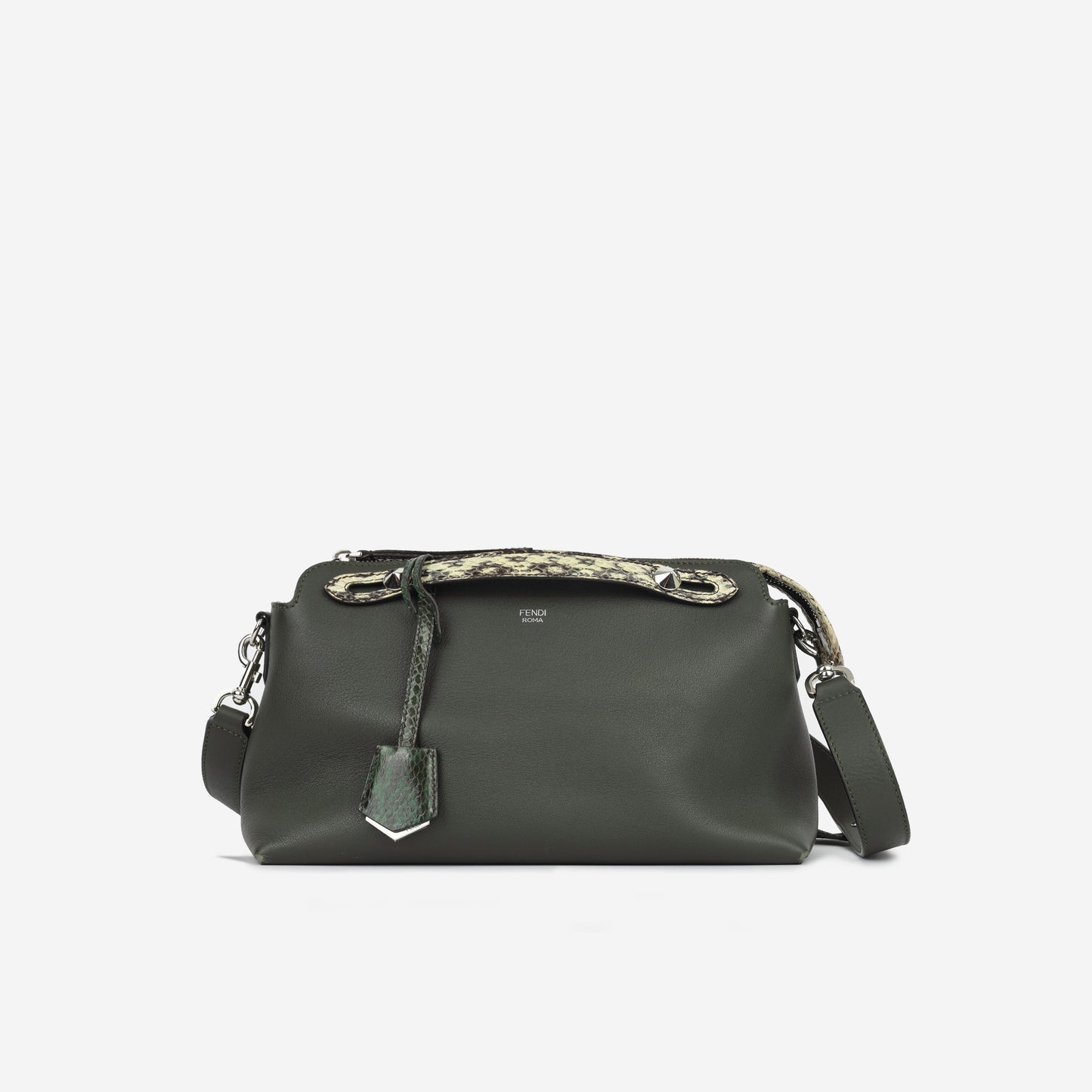 Fendi By The Way Leather Red Handbag Style 21