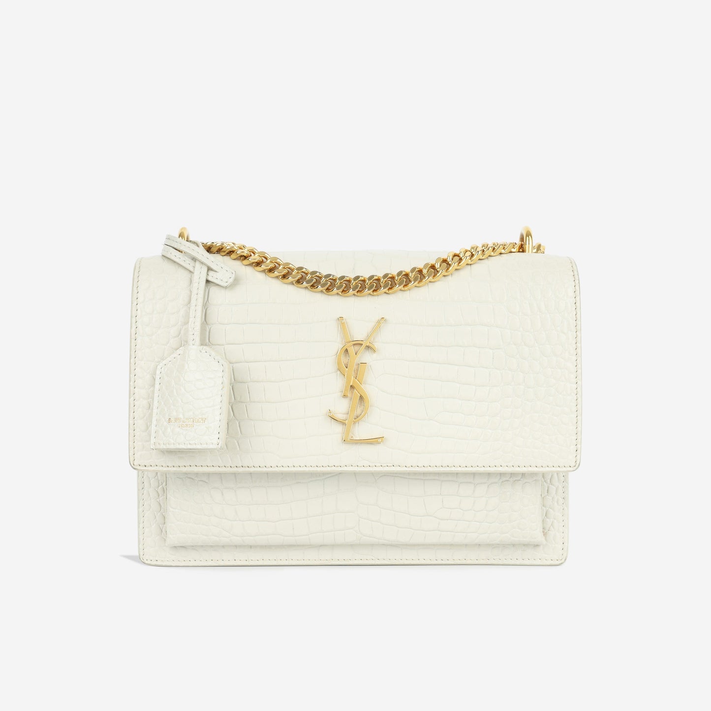 Saint Laurent Sunset Red Shoulder Bag Style 12