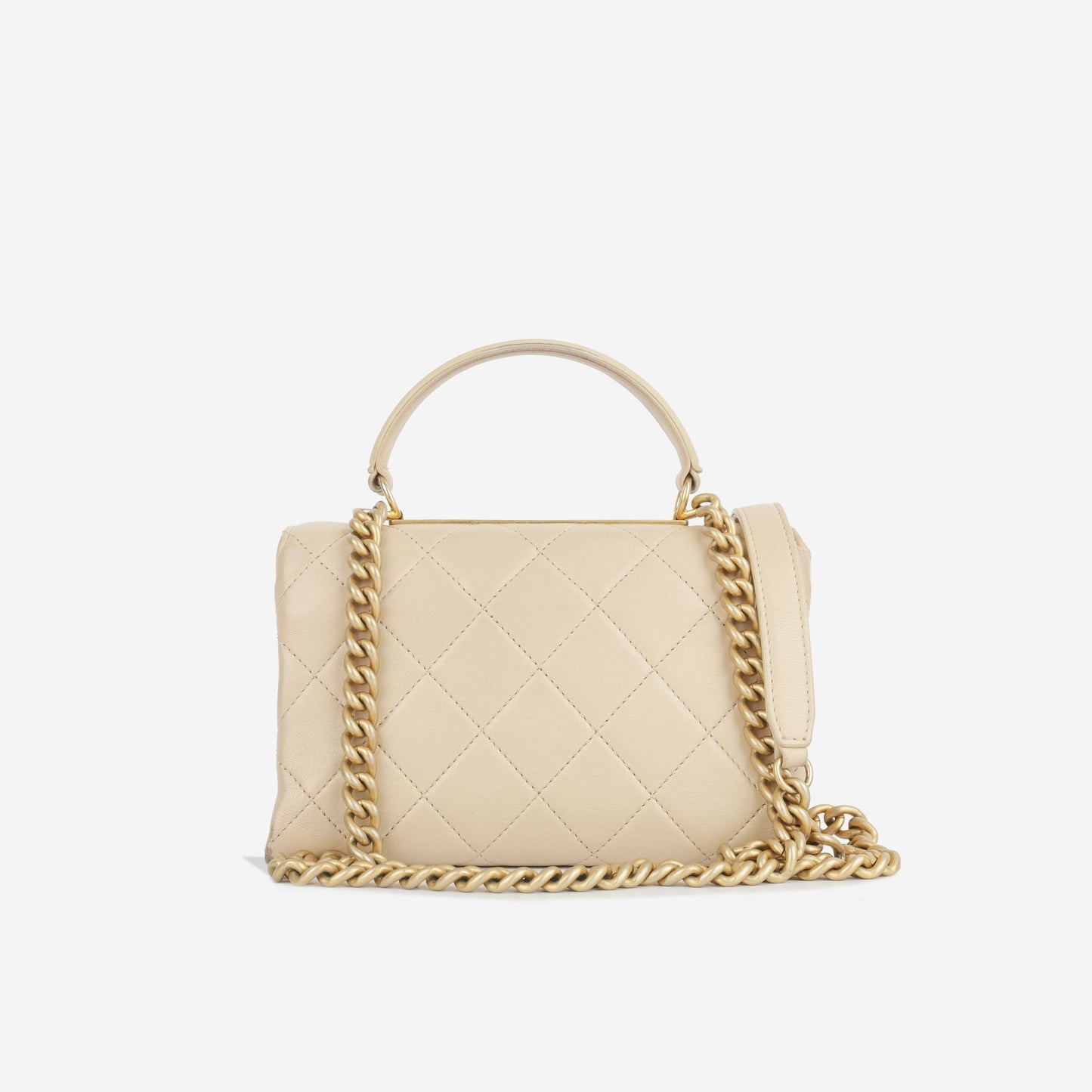 Chanel Classic Flap Lambskin Black Shoulder Bag Style 353