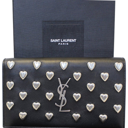 Saint Laurent Kate Leather Black Crossbody