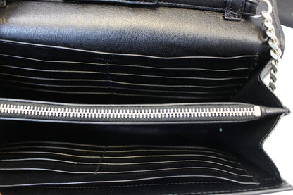 Saint Laurent Kate Leather Black Crossbody