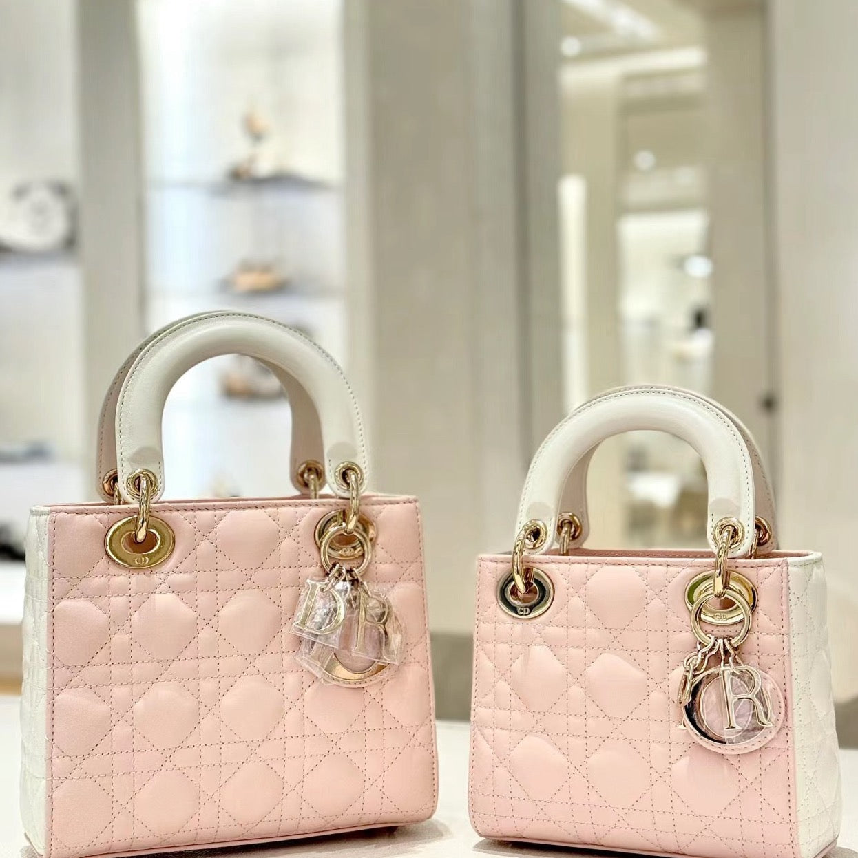 Dior Lady Dior Mini Crossbody Bag