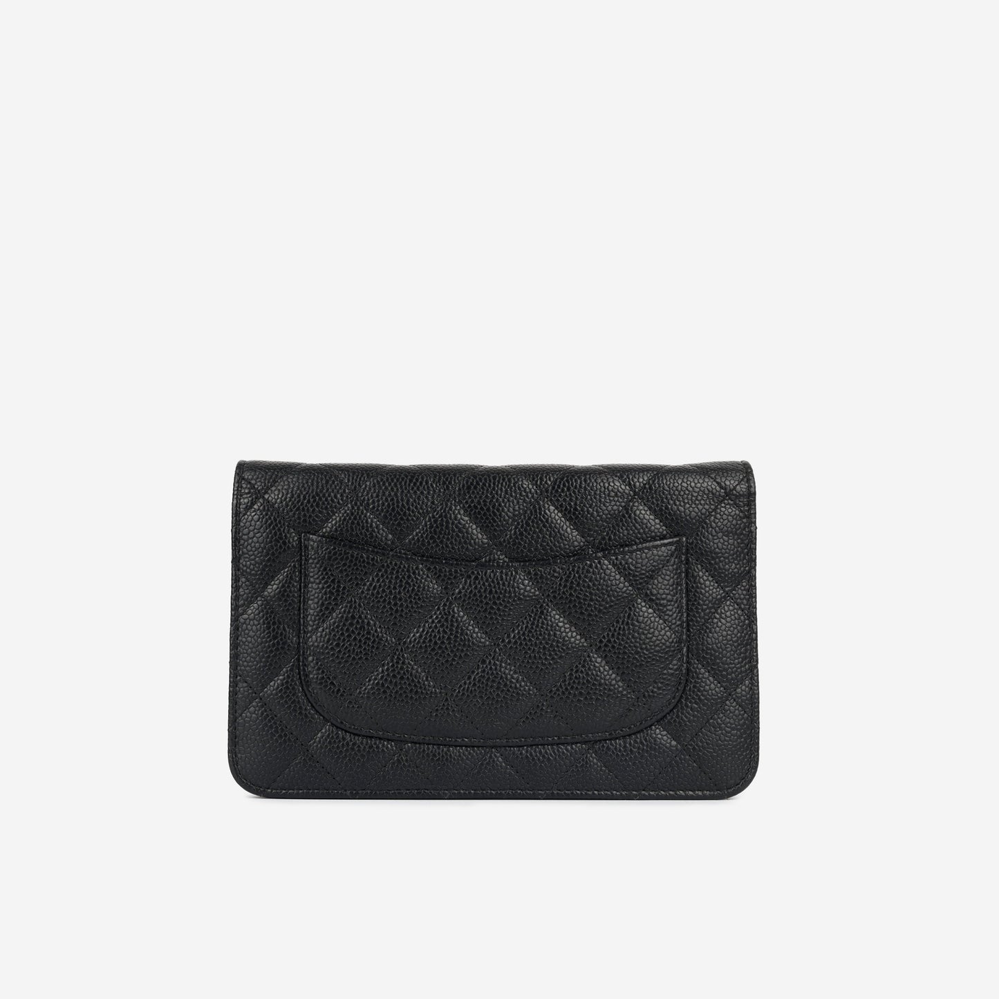 Chanel Wallet On Chain Lambskin Black Crossbody Style 3