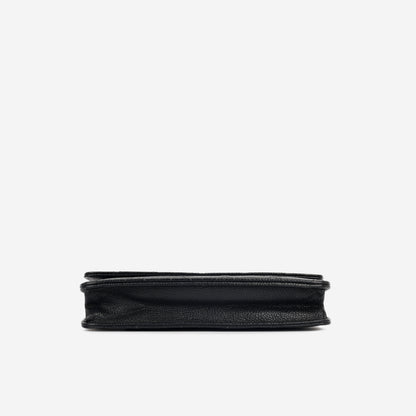 Chanel Wallet On Chain Lambskin Black Crossbody Style 6
