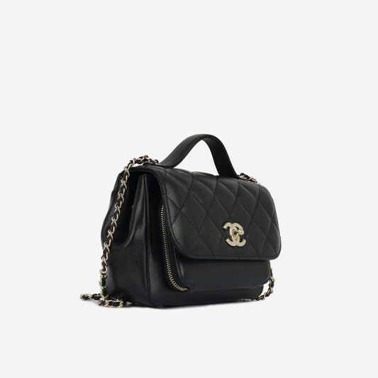 Chanel Timeless Caviar Black Handbag Style 2