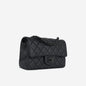 Chanel Classic Flap Lambskin Black Shoulder Bag Style 334