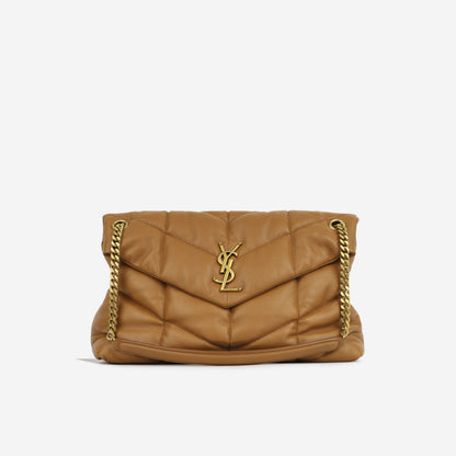 Saint Laurent Puffer Red Shoulder Bag Style 4