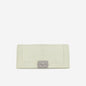 Chanel Boy Lambskin Silver Shoulder Bag