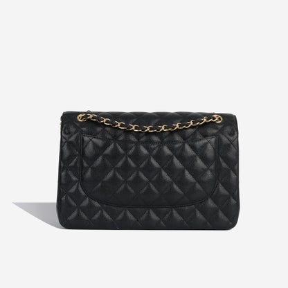 Chanel Classic Flap Caviar Black Shoulder Bag Style 13