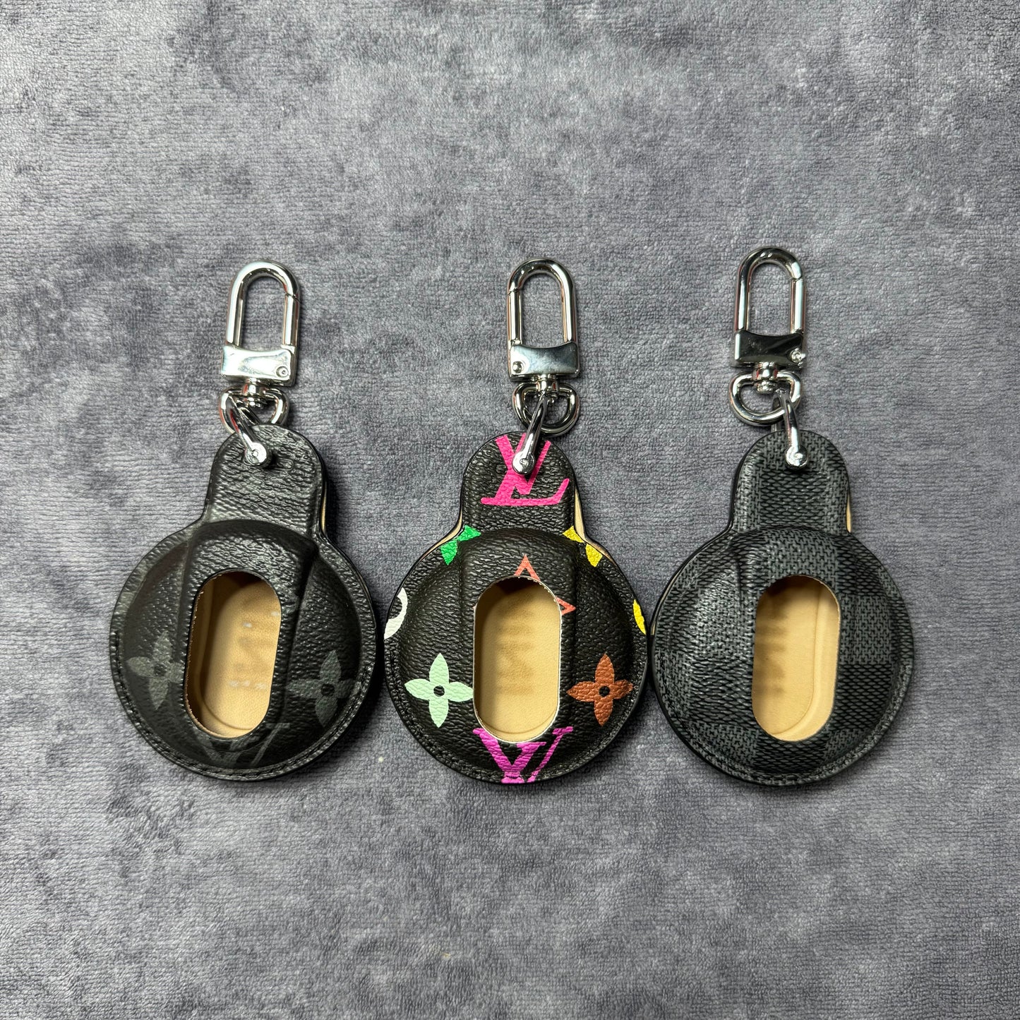 Premium LV Canvas Key Case for Mini Cooper – Handmade from Authentic Upcycled Louis Vuitton