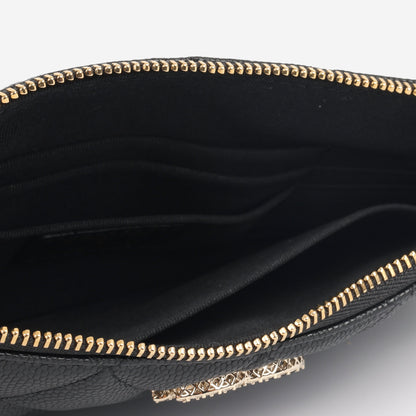 Chanel Chanel 19 Lambskin Black Shoulder Bag Style 33