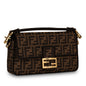 Fendi Zucca Canvas Baguette Bag - Medium