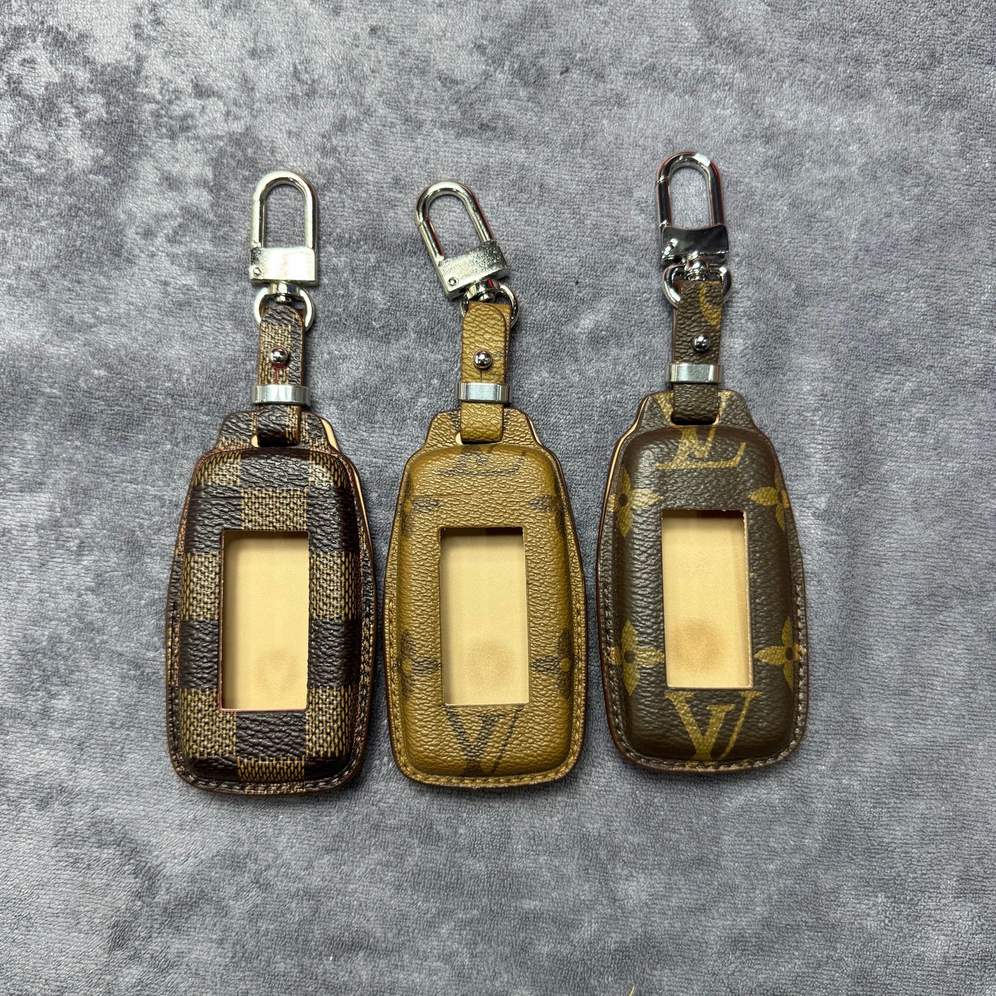 Premium LV Canvas Key Case for Acura – Handmade from Authentic Upcycled Louis Vuitton