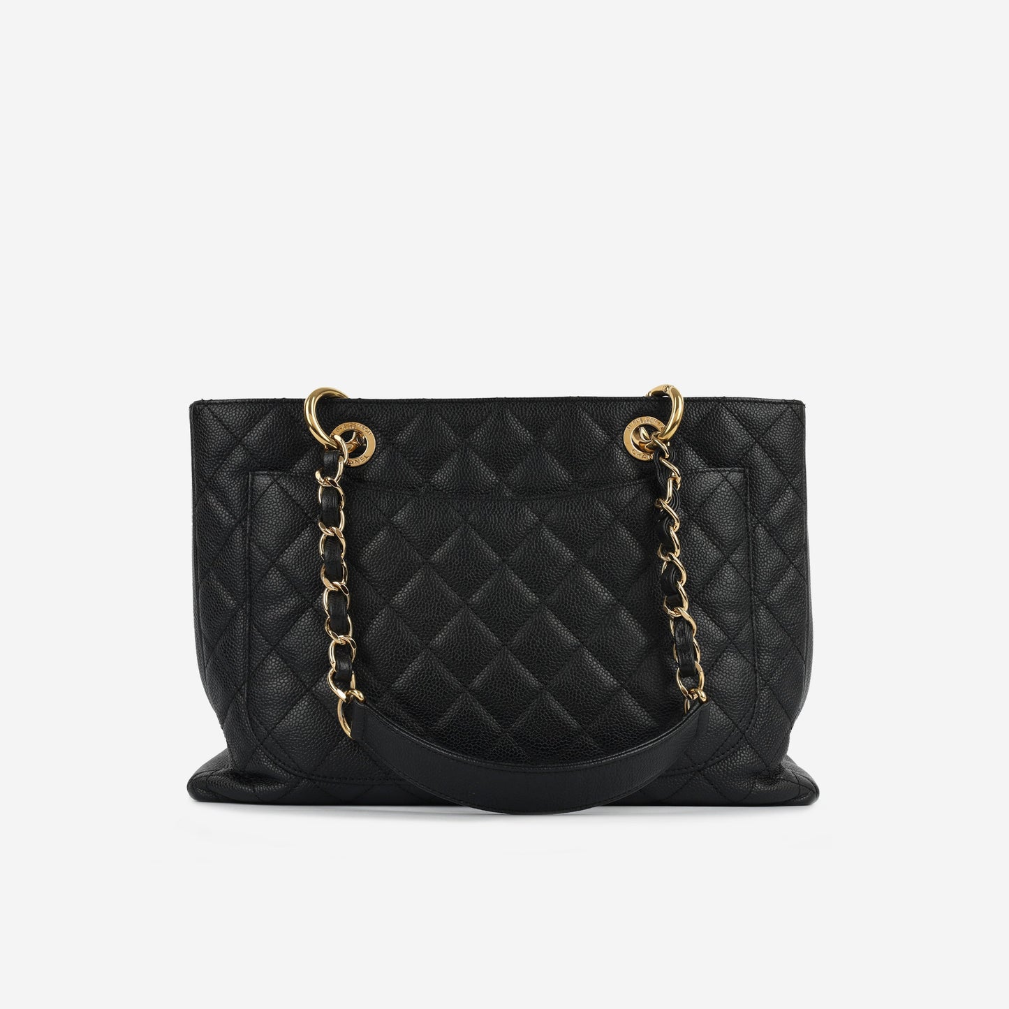 Chanel Shopping Tote Caviar Black Tote Bag Style 6