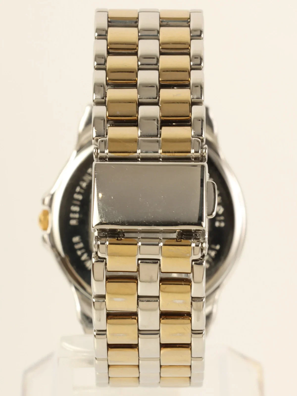 BURBERRY Round Logo Face Watch Silver/Gold