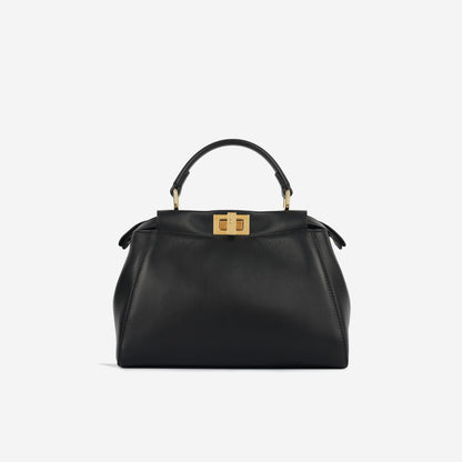Fendi Peekaboo Leather Black Handbag Style 4