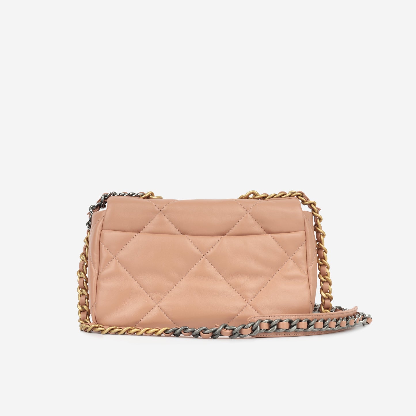 Chanel Chanel 19 Lambskin Black Shoulder Bag Style 29