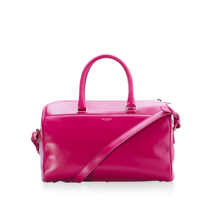 Saint Laurent Luxury Leather Red Handbag Style 36