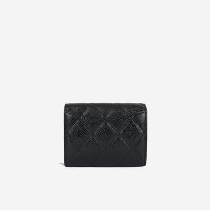 Chanel Luxury Caviar Black Handbag