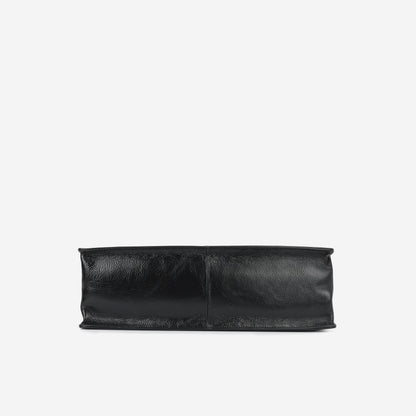 Chanel Shopping Tote Calfskin Black Tote Bag Calfskin